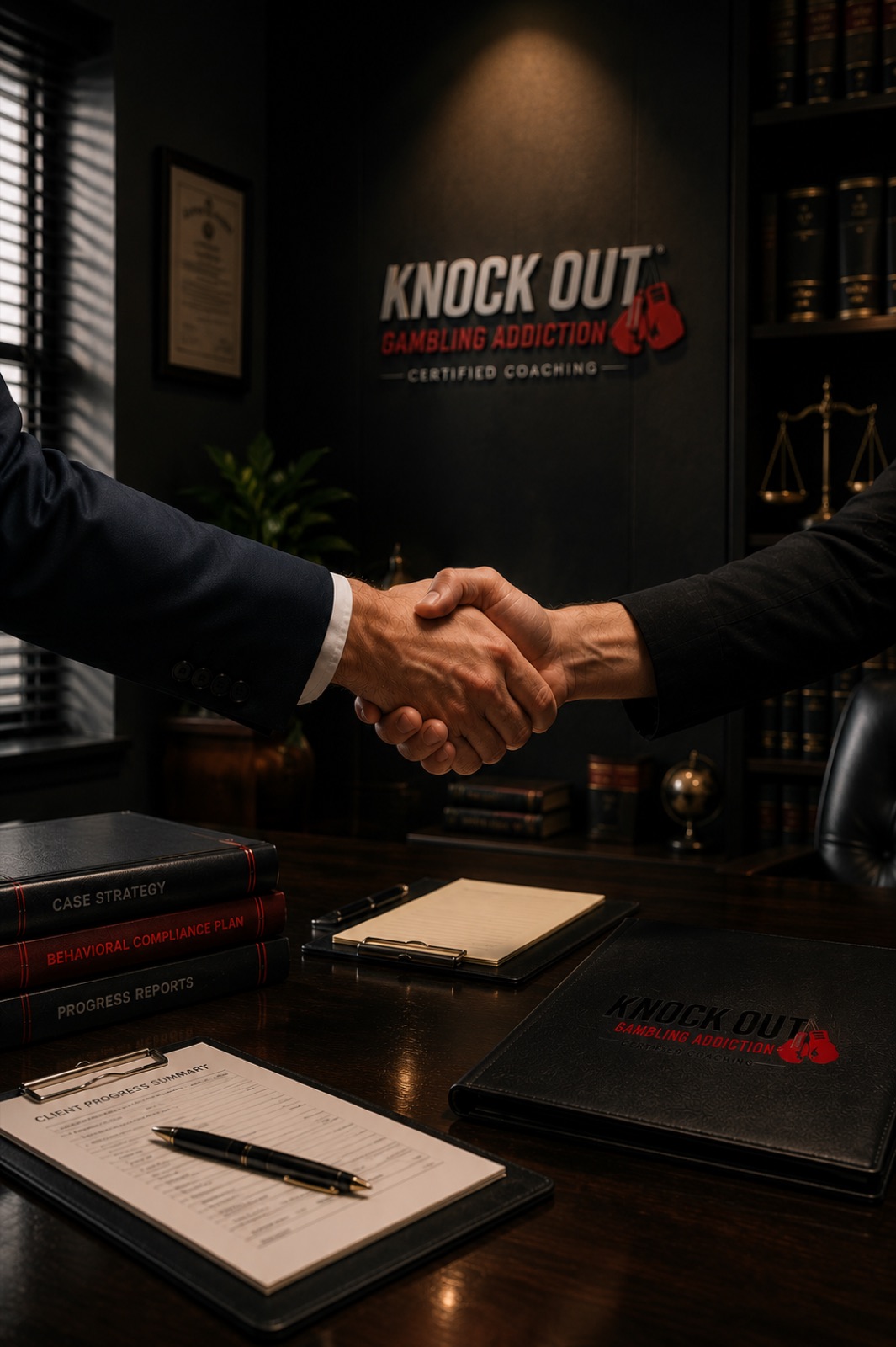 Certified coaching partner for firms handling gambling-related cases